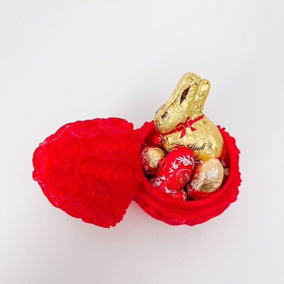 Rose-Covered Easter Eggs โ Handcrafted Party Favors, Spring Decor, Wedding Gifts - Picture 6 of 8